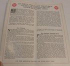 Vintage 1927 Missouri Pacific Railroad Fold-out Train Route Map Brochure