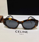 Celine Cl40238u Oval Oversized Sunglasses For Women 100  Uv