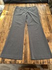Gray Bootcut Dress Pant Size 11 Business Work Career Office Slacks Trousers Soft