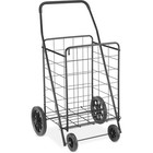 Extra Large Folding Utility Cart W  Heavy Duty Wheels Shopping   Transport New