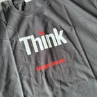 Vintage 90s Ibm Thinkpad Tech T-shirt Black Jerzees Xl Apple Microsoft