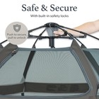 Pop  n Go Playpen For Toddler s  Kids   Pet s Canopy   Travel Bag  Anchors grey
