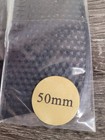 Cabrinha Kiteboard Fins 50mm Set Of 4 Twintip Carbon Look Textured Composite New