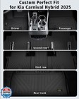 Floor Mats And Cargo Liner Custom For Kia Carnival 2025 Hybrid Mpv 8 Seats  n