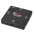 3 In 1 Out 1080p 3d 10 2g Data Transfer Speed Square Box 3-port Hdmi Switcher