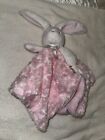 Blankets   Beyond White Bunny Lovey Pink Swirl Baby Security Blanket Plush