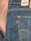 Levis 511 Slim Fit Stretch Dark Blue Wash Denim Low Rise Jeans  - Mens 34x32