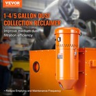 Vevor Dust Collection System 1200w 1 8 Gallon Dust Collector Media Reclaimer