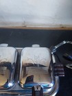 Antique General Electric Chrome  Double Waffle Iron  Tested