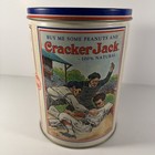 1990 Limited Edition Cracker Jack Popcorn Snack Empty 11 Oz Tin can