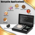 Digital Scale 1000g X 0 1g Jewelry Gold Silver Coin Gram Pocket Size Grain New