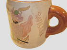 1950 Stangl Handmade New Yorker Magazine Cartoon Risque Mug  au Go On Willie 