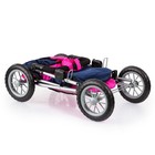 Bayer Design Dolls  Trendy Pram - Blue  Hot Pink  Butterfly