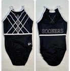 Ou University Of Oklahoma Ncaa Big 12 Gymnastics Gk Elite Leotard Sooner Tank Am