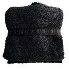 Barefoot Dreams Women s Carbon Black Cozychic Pom Pom Beanie Scarf Set New