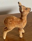 Vintage Velvet Steiff Boeky Fawn Deer Tags Ear Button   Flag Euc 5   