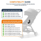 Car Seat Adapter Compatible With Baby Jogger City Select  City Select 2  And Cit