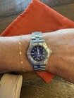 Tag Heuer 2000 Women   s 36mm Blue Dial Quartz 200m Steel Date Diver Watch
