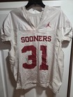 Nike Oklahoma Sooners Football 2021 Team Issued Used Practice Worn Jersey  31