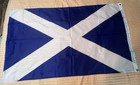 Scottish Flag St  Andrew s Cross Saltire Blue And White Collectible