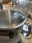Kitchenaid Professional White 6 Qt Stand Mixer 10-speed Bowl Whisk Attachments