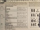 9163 Uc Vintage 80s Skirt Suit Blouse Jacket Sewing Pattern Size 10
