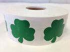 Perforated Clover Tanning Stickers  Roll Of 1000