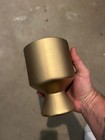 Wicca Witchcraft Pagan Occult Altar Ritual Vessel Pentacle Metal Goblet Chalice