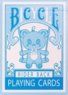 Bicycle Lovely Bear Playing Cards  blue  - Limited Edition - Sealed