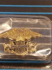 Rare  Wingleader Eagle Emblem 1968 Drag Specialties Ds-287566 Gold   Black 
