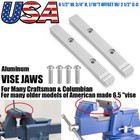 For Craftsman columbian Vise Jaws 6 1 2  W  3 4  H  7 16 t Offset W  2 1 2  C-c