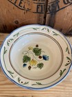Vernon Ware By Metlox 1279 Floral Gigi Pattern 10    Vegetable Serving Bowl Vtg