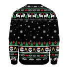 Funny Santa Beer Ugly Christmas Sweater Holiday Party Pullover Unisex