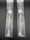 Towle Old Master Sterling Silver Iced Tea Spoons Set Of 2 No Mono-sale Ends 6 12