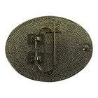 Vintage Railroad Belt Buckle Path Port Authority Trans Hudson Train Car 1990   s