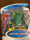 Thunderbirds 2004 Movie Five Die Cast Vehicles  Sealed And Wear On Packaging 