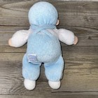 Vintage Eden Terry Cloth Blue Boy Plush Baby Doll Yarn Hair Pastel Toy 10  4160