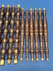 Lot Of 22 Antique Assorted Turned Wooden Chair Spindles