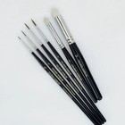 Gilded Goblin Supplies Eldritch Kolinsky Sable Professional Paint Brushes