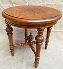 Large Antique French Napoleon Iii Plant Table 19th Century Woodwork