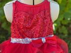 Red Weissman Dress Leotard Size Xxsc