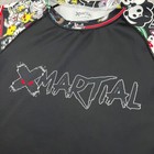Xmartial Shirt Juniors Xl X-large Graffiti Bjj Rash Guard Mma Training Gym