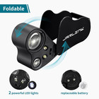 3 Pack Jewelers Loupe  30x 60x 90x Illuminated Jewelers Eye Magnifier And Magnif