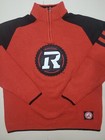Ottawa Redblacks Cfl Football 1 4 Zip Heavy Pullover Sweater Men s Xl Outdoor