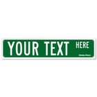 Custom Street Sign Personalized Street Signs Custom Metal Sign Custom Your Text