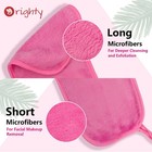 Orighty Makeup Remover Cloths Pack Of 4  15 5 X 7 5 Inch   Reusable Microfiber F