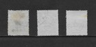 Eritrea Scott 35 - 37 Used Fine - 1908 1920 Italian Issues With Overprint