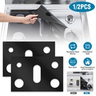 2   Kitchen Reusable Gas Range Stove Top Burner Cover Protector Non-stick Liner
