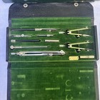 Vintage Keuffel   Esser K e Mercury Drafting Tool Set W  Origi Snap Case   Box