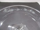 Vintage Etched Clear Glass Small Bowl  Ice Cream 